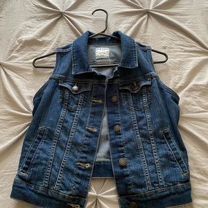 This is a Old Navy blue jean vest!